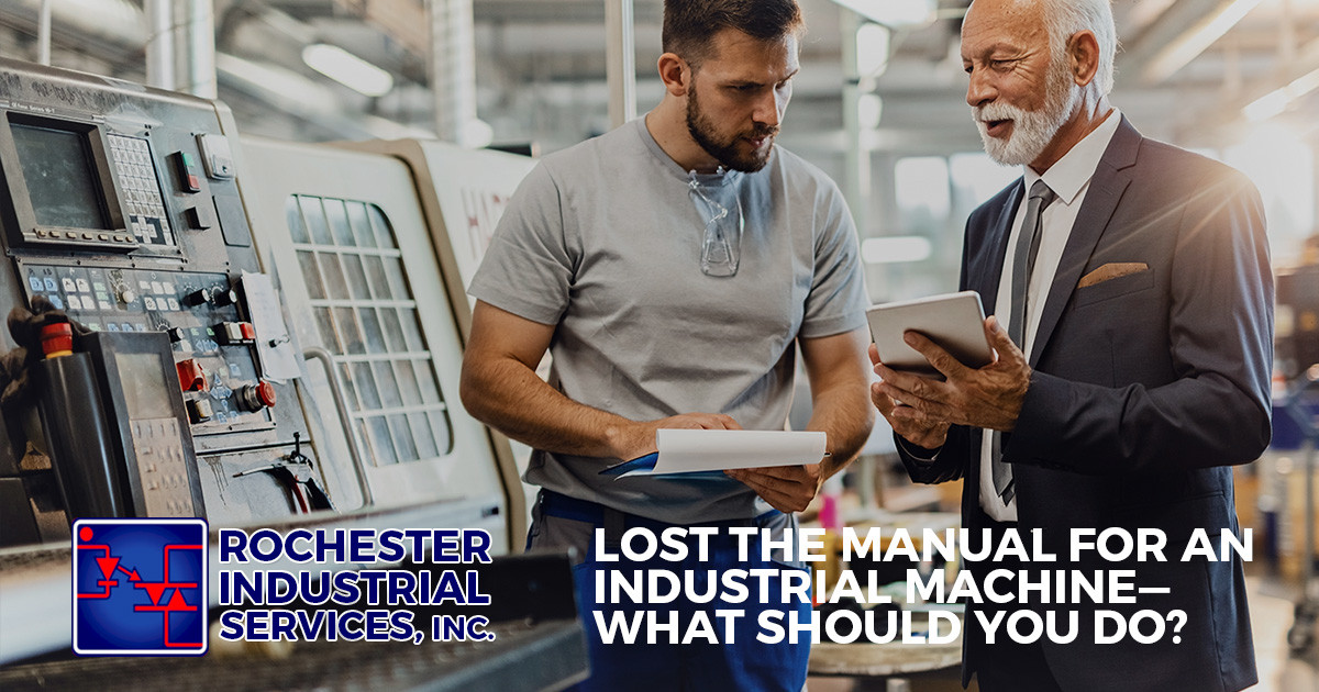 Lost the Manual for an Industrial Machine: What Should You Do?