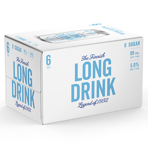 Long Drink Zero Sugar 6Pk - 12oz. Cans | Lisa’s Liquor Barn
