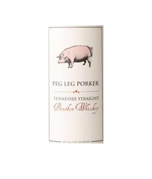 Peg Leg Porker Tennessee Straight Bourbon Whiskey 750ml Lisa's Liquor