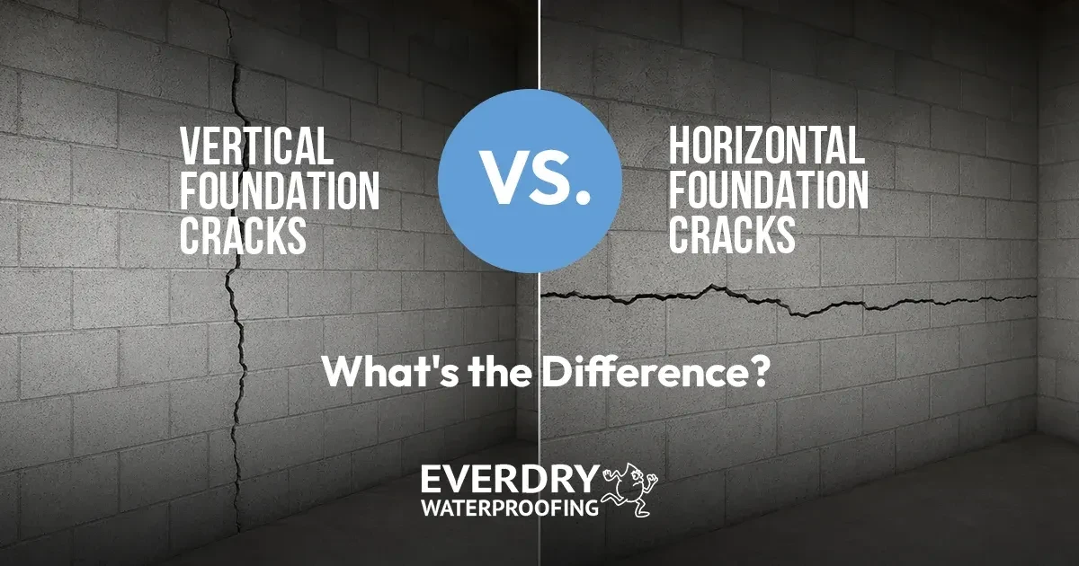 Vertical cracks often signal settling, while horizontal ones may indicate structural pressure.