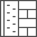 A logo of a white wall.