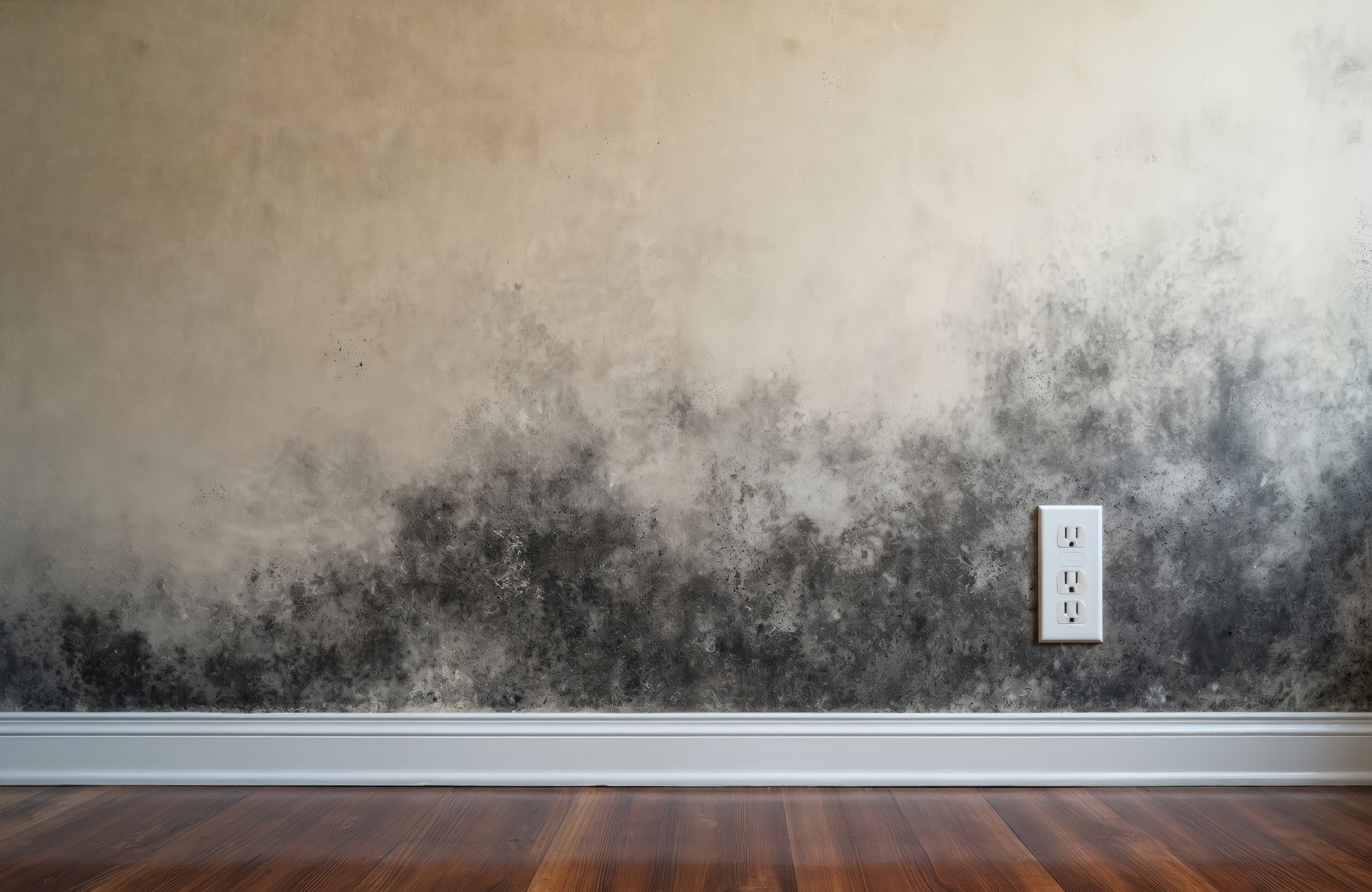 Unfinished room with exposed cinder block walls, bare ceiling beams, and one window.