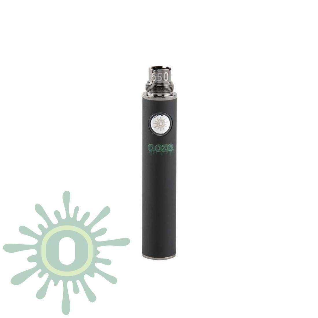 Ooze 650 Vape Battery Black Hempsol Cbd
