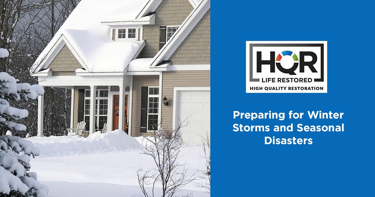 Preparing for Winter Storms and Seasonal Disasters