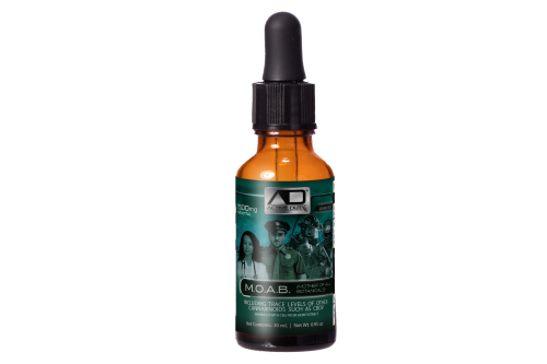 M.O.A.B. | 1500 mg Hemp Oil Tincture, 30mL