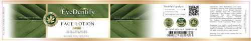EyeDentify™ by J Early Natural Hemp Infused Face Lotion | 100 mg