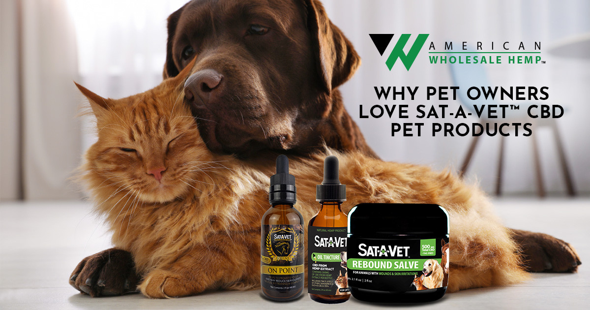 Why Pet Owners Love Sat-A-Vet™ CBD Pet Products