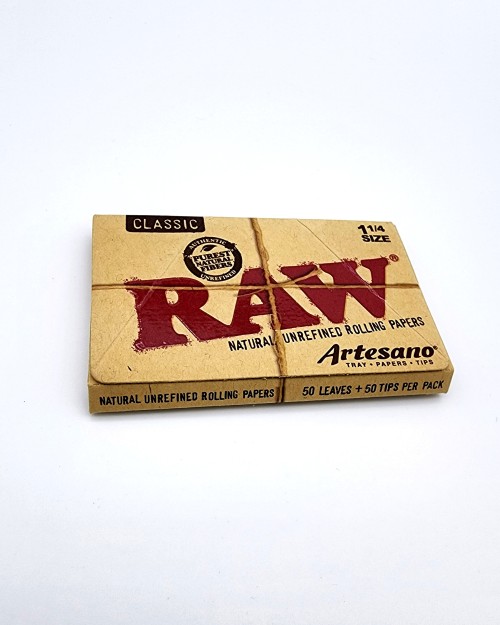 Raw Classic 1 1/4 Size Artesano (Tray+Papers+Tips)