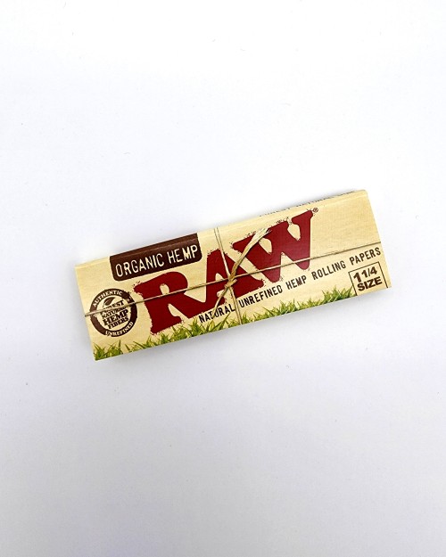 Raw Organic Hemp 1 1/4 Size Paper