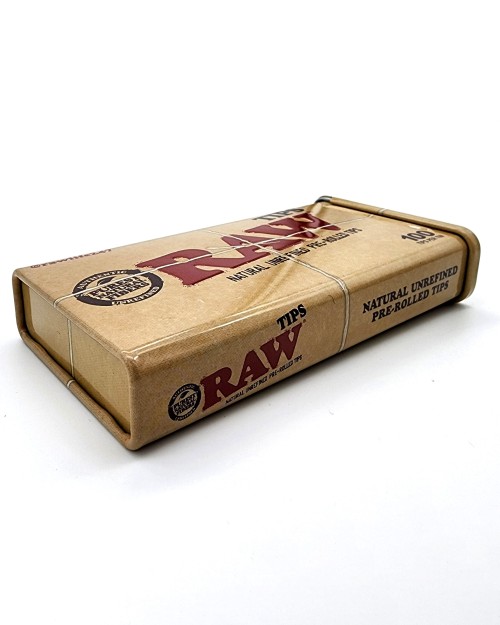 Raw Pre-Rolled Tips (100 CT)
