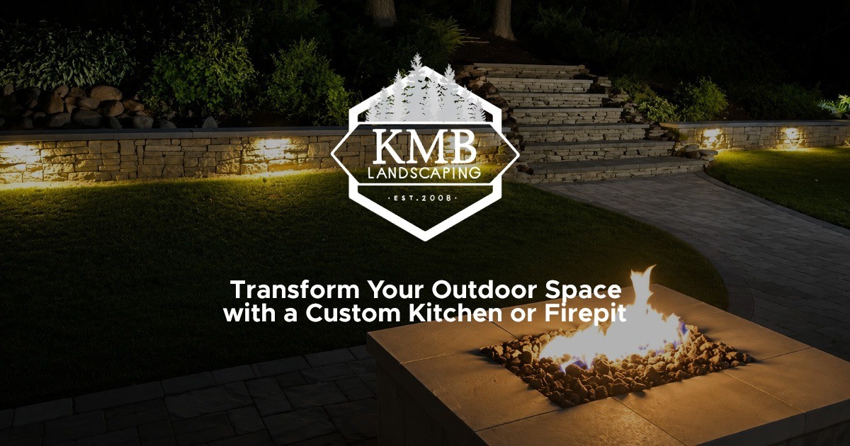 Transform Your Outdoor Space with a Custom Kitchen or Firepit