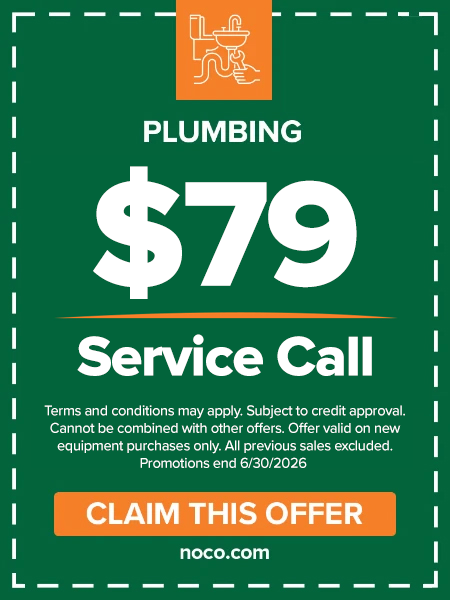 Coupon: 30 off plumbing service call or repair over 200. Claim this offer button shown.