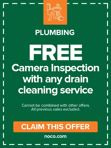 Coupon: 30 off plumbing service call or repair over 200. Claim this offer button shown.