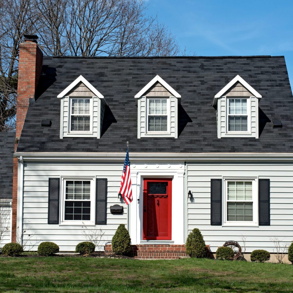 small house new siding