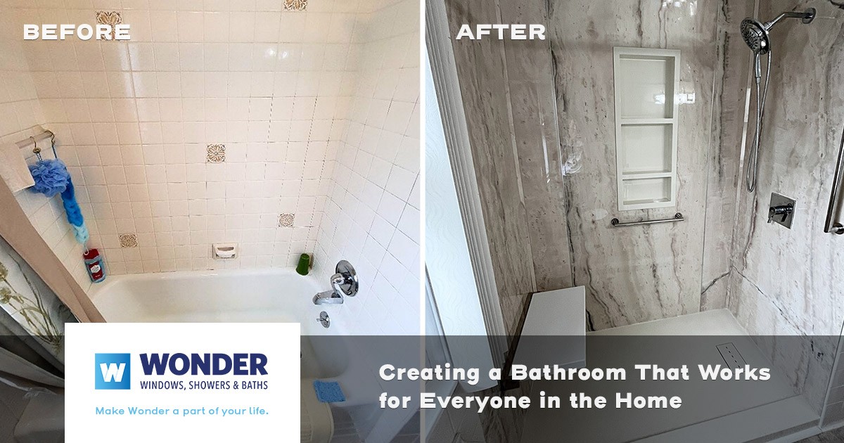 Creating a Bathroom That Works for Everyone in the Home