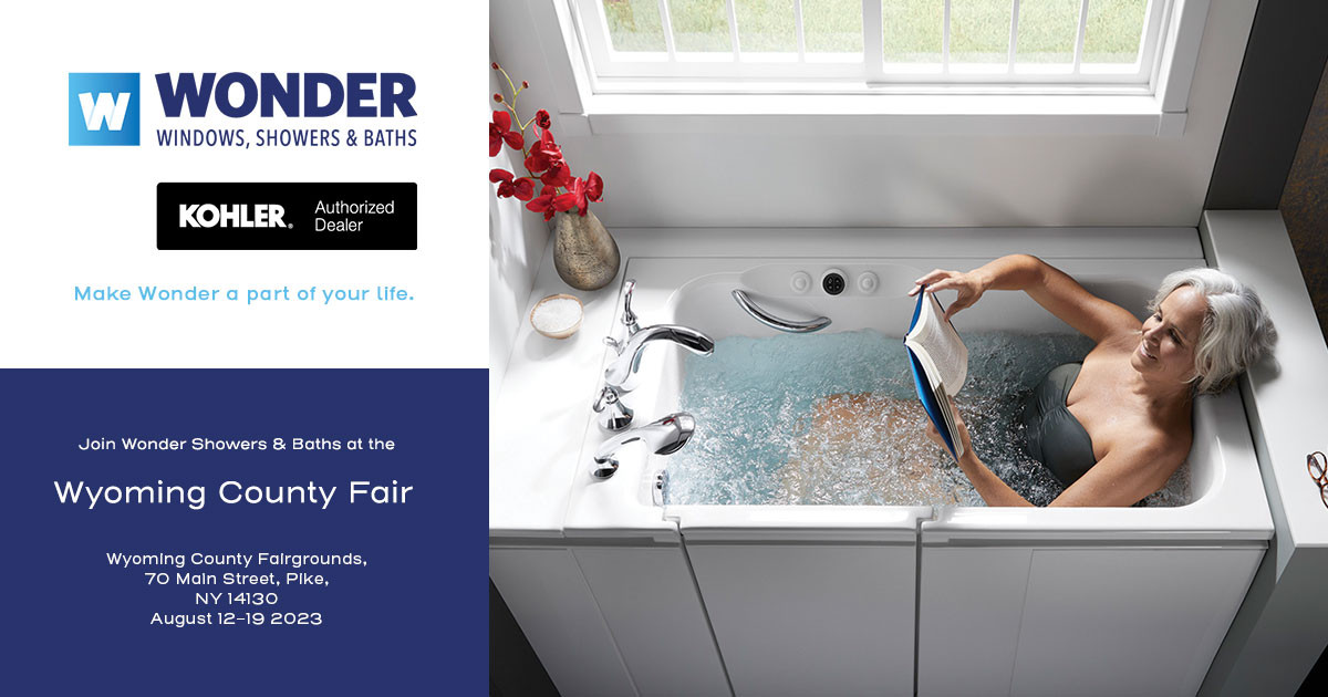 Wyoming County Fair 08/12/2023 Wonder Showers & Baths