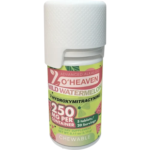7 O'Heaven - 7 Hydroxy Advanced Alkaloid Tablets - 50mg 5 Count Jar