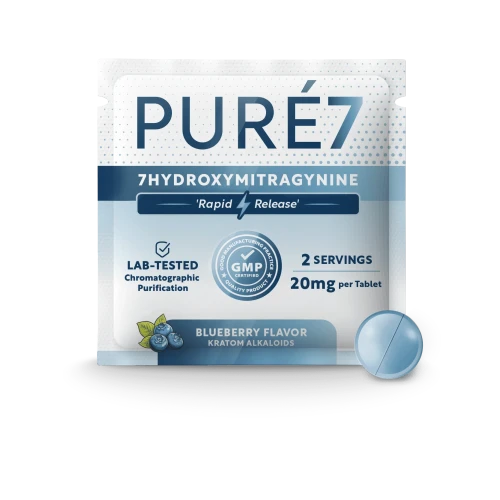 Pure 7OH Tablet – 1 Count | 2 Servings | 20mg Per Tablet