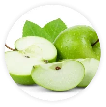 green apples