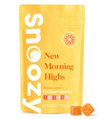 Snoozy New Morning Highs Orange Daytime Gummies 20CT Edible