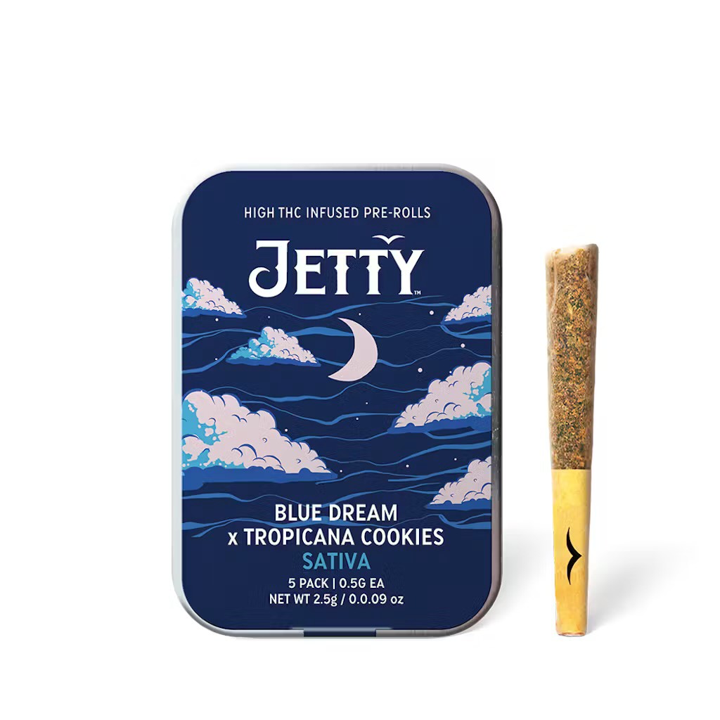 Blue Dream x Tropicana Cookies | 5PK | 2.5G | Infused Pre-Rolls