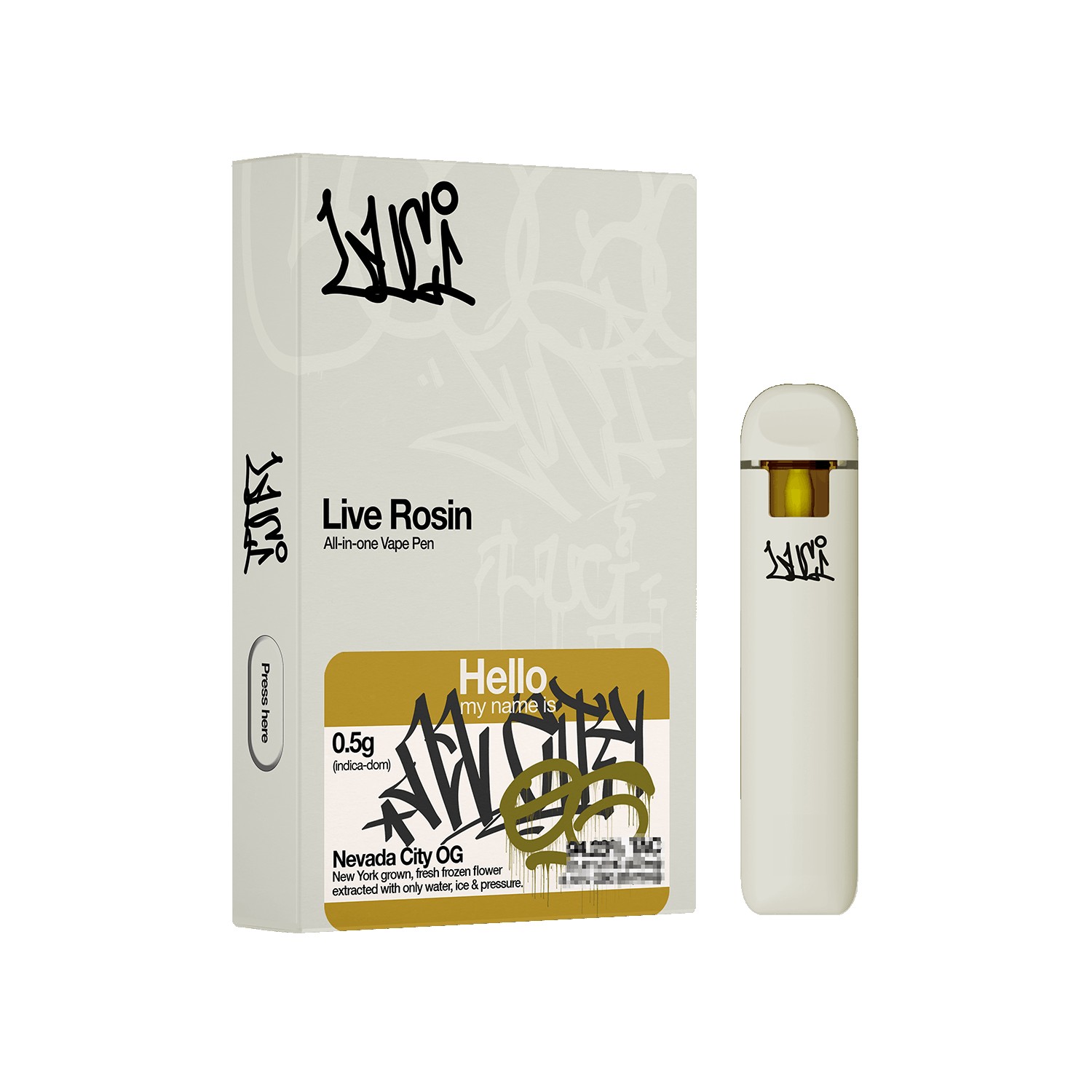 Luci Nevada City OG Live Rosin All-In-One 0.5G Vape
