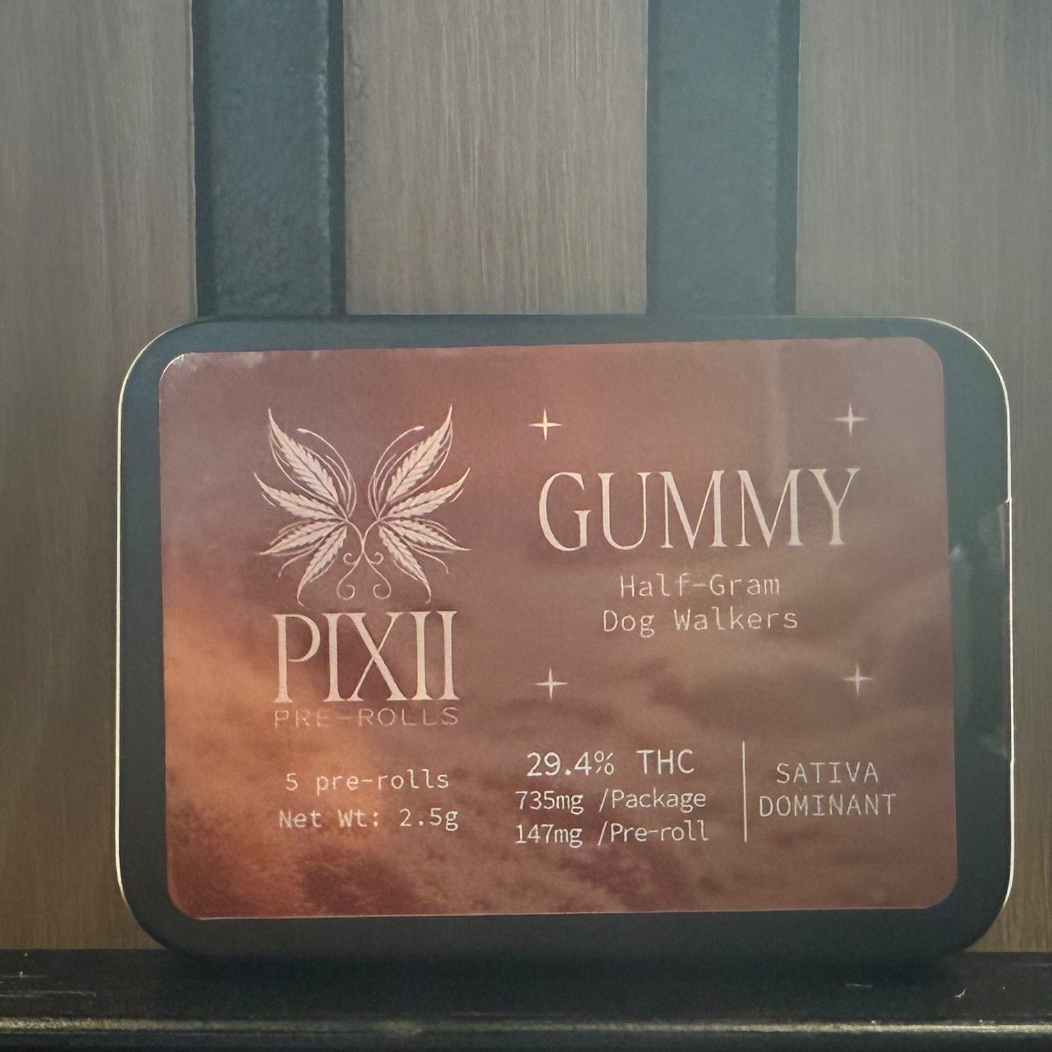 Pixii Gummy 5PK 2.5G Pre-Rolls