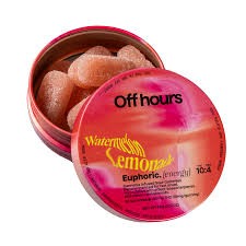 Off Hours Watermelon Lemonade (Euphoric) 10CT Gummies THC 100MG Edibles