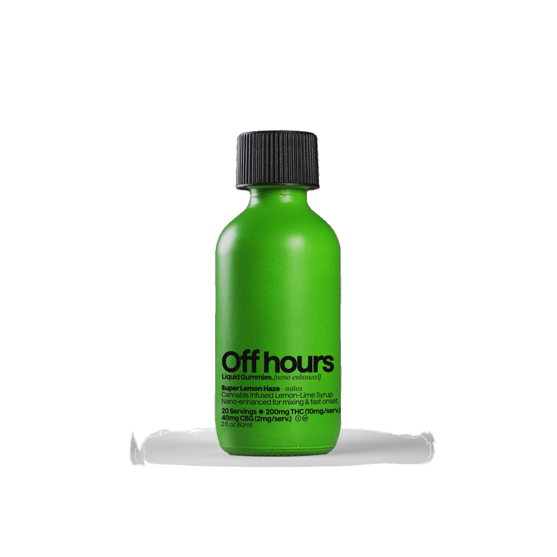 Off Hours Super Lemon Haze Syrup 20 Servings THC 200MG