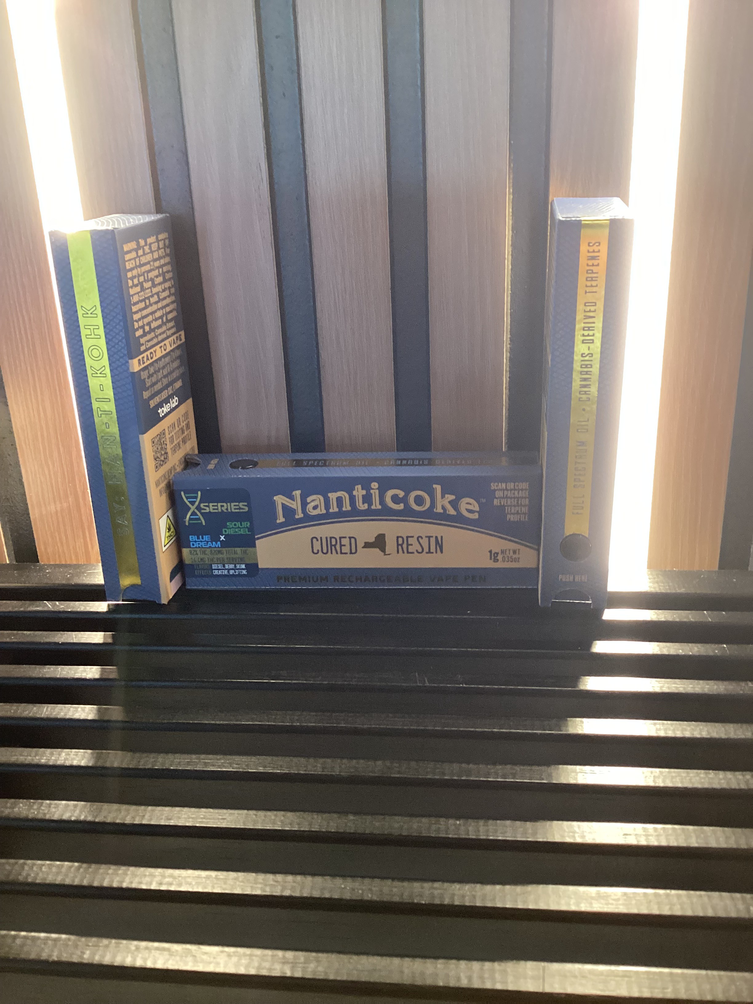 Nanticoke Blue Dream x Sour Diesel Cured Resin 1G All in One Vape