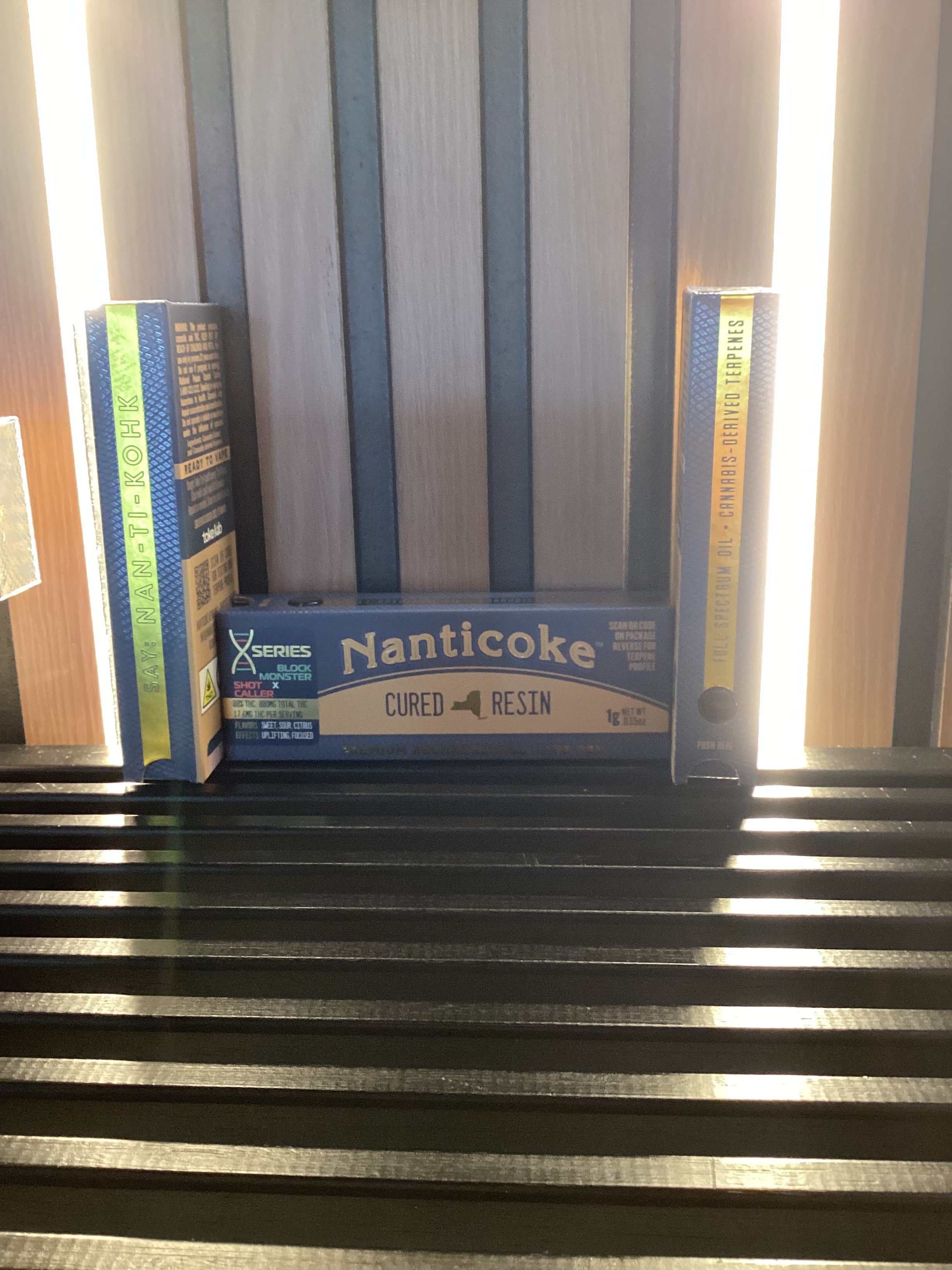 Nanticoke X-Series Block Monster x ShotCaller 1g Sativa Cured Resin All In One Vape