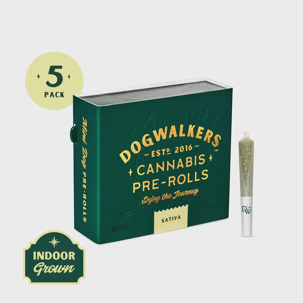 Dogwalkers Sour Diesel (Play) 5PK 1.75G Pre-Rolls