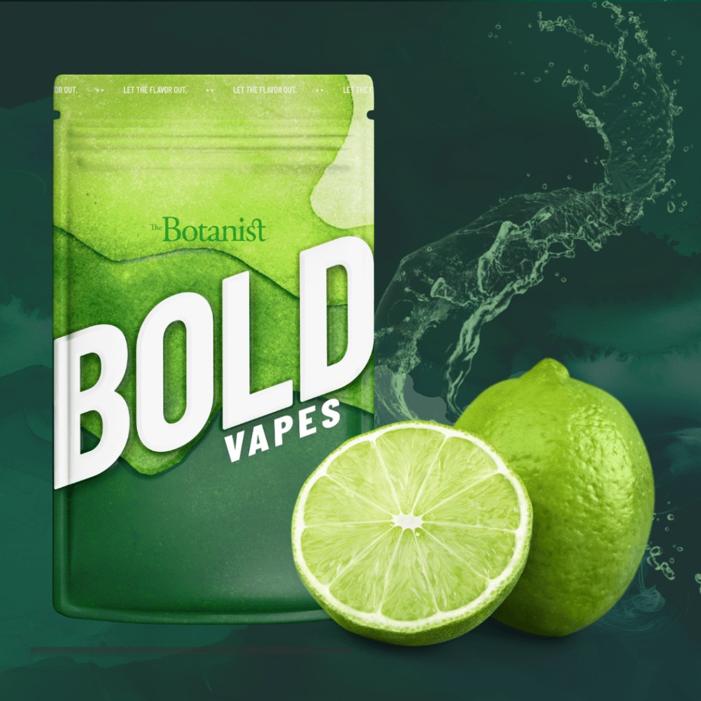 The Botanist BOLD Lime All-in-one 1G Vape