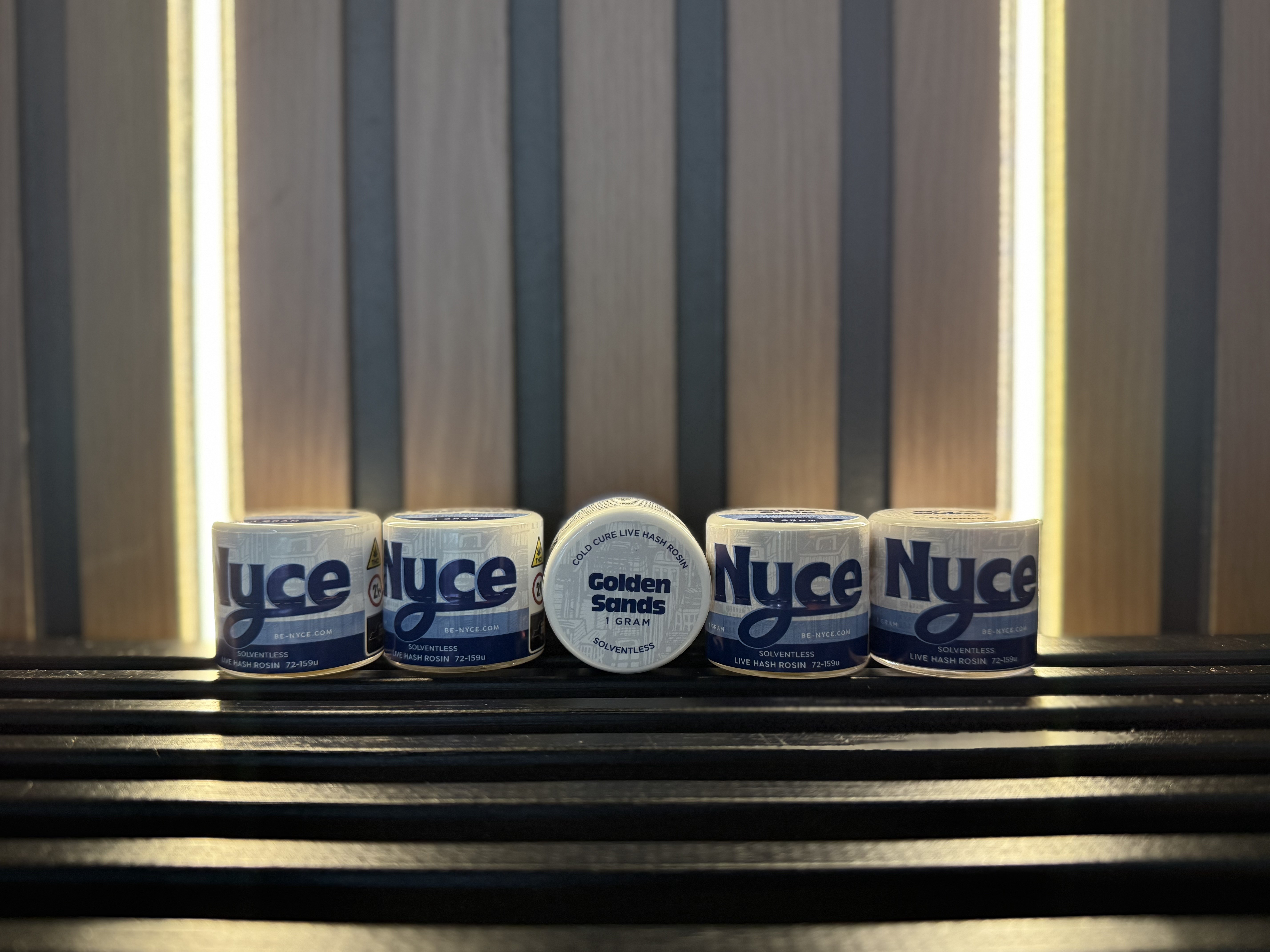 NYCE Golden Sands 1 Gram Cold Cure Live Hash Rosin
