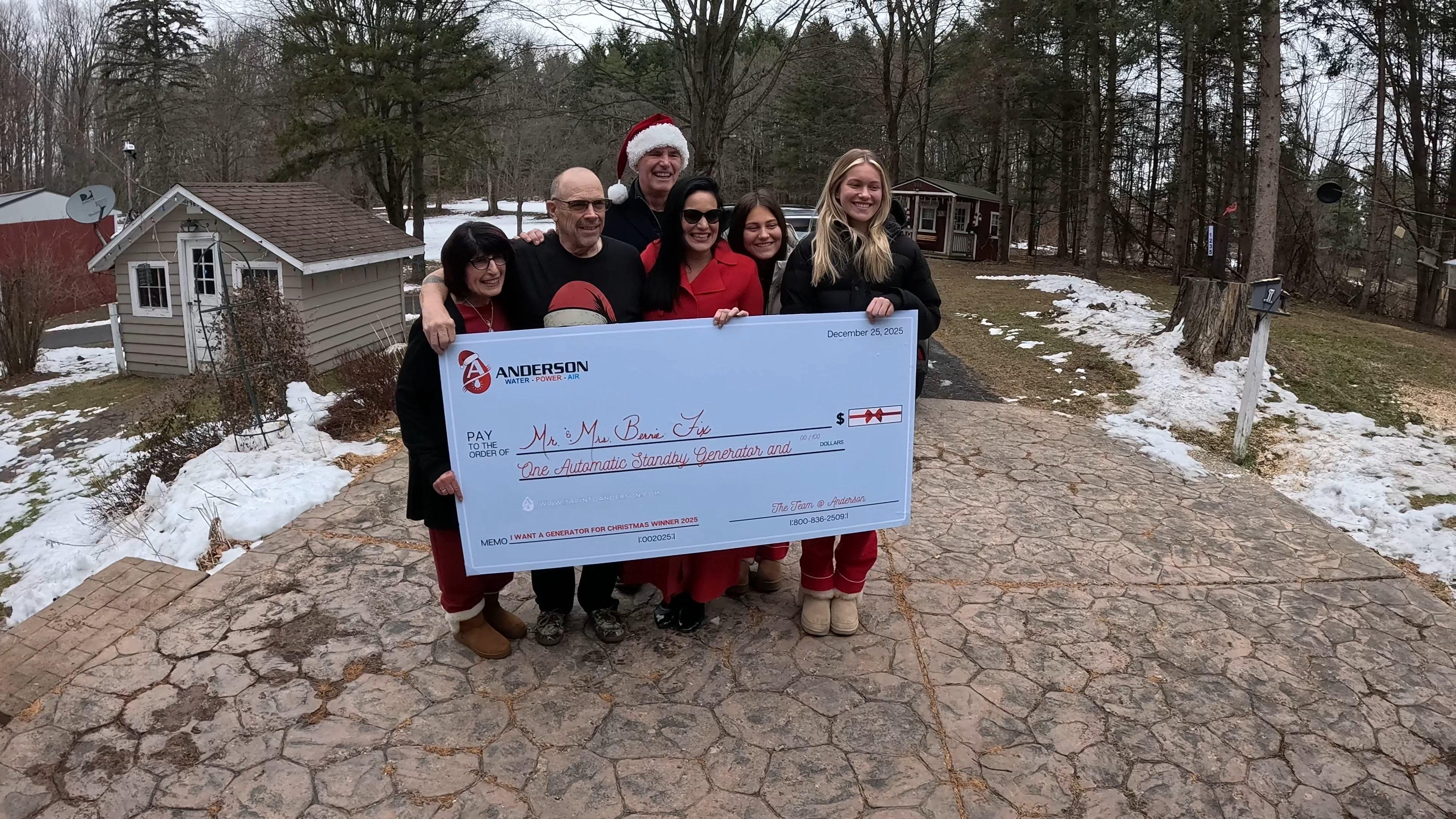 2025 Home Water Filtration System Giveaway Winners