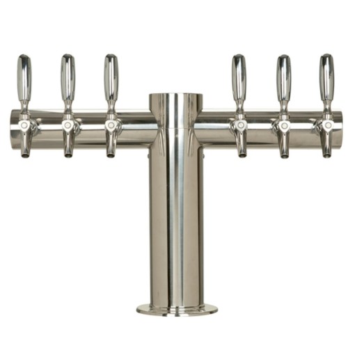 Metropolis "T" Tower 6 Tap - Glycol Ready