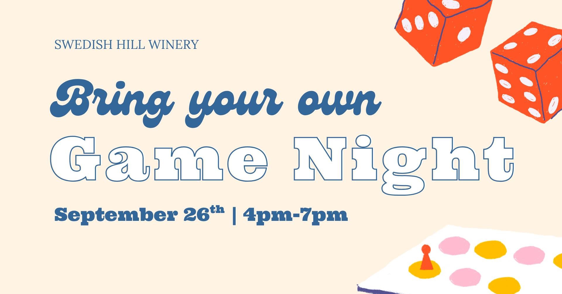 Game Night at Swedish Hill Winery