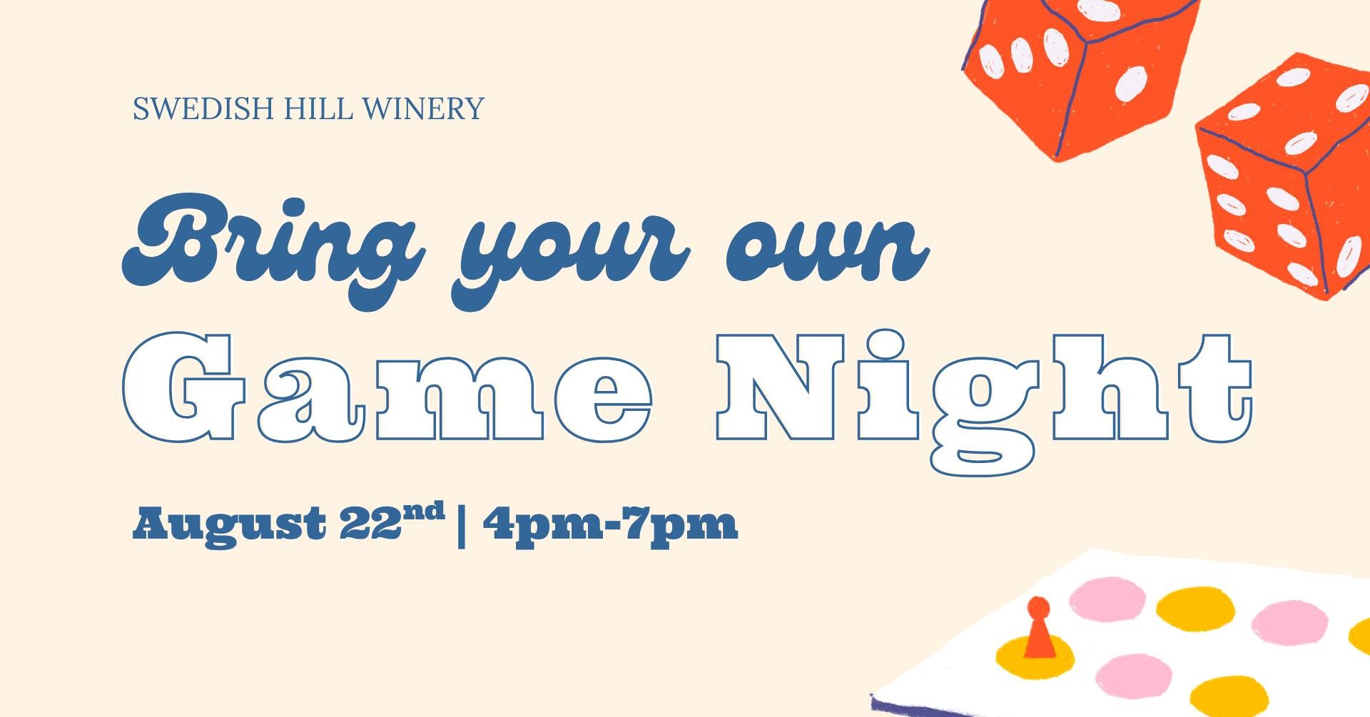 Game Night at Swedish Hill Winery