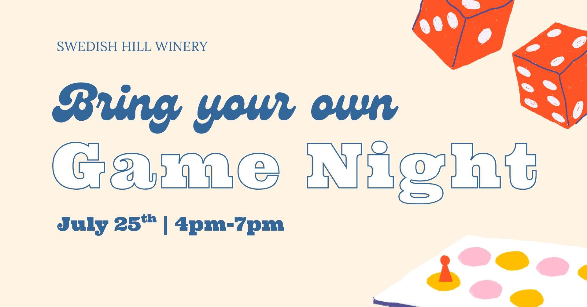 Game Night at Swedish Hill Winery