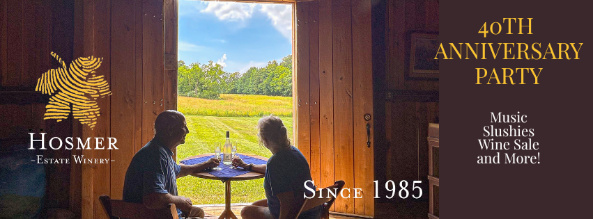 40th Anniversary Party at Hosmer Winery