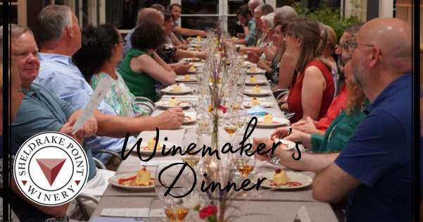 May Winemaker's Dinner at Sheldrake Point Winery
