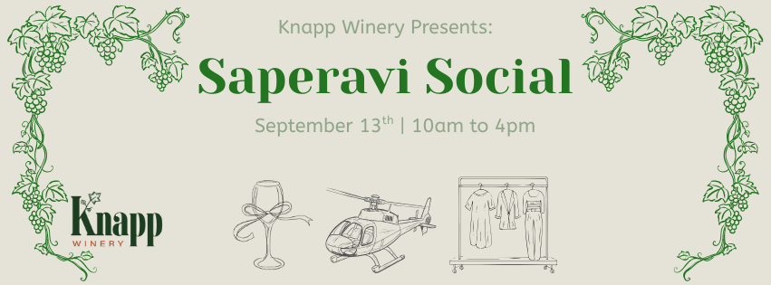 Saperavi Social at Knapp Winery