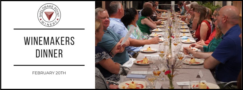 Winemakers Dinner at Sheldrake Point Winery