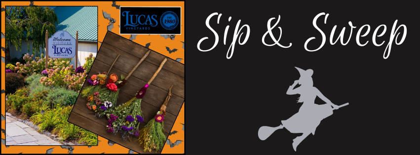 Sip & Sweep at Lucas Vineyards
