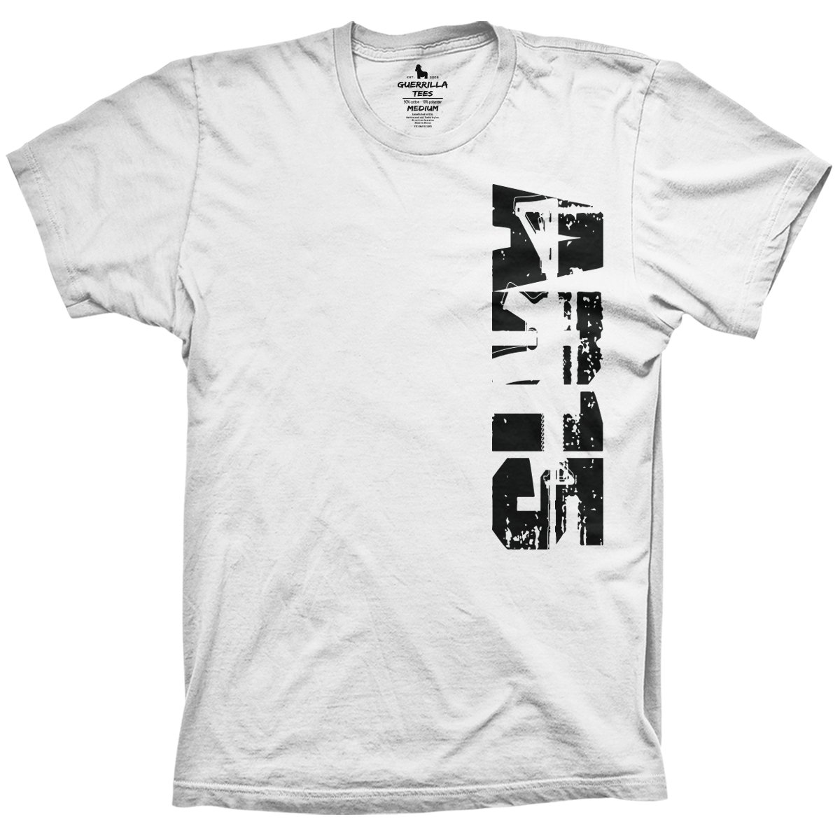 AR-15 / 2nd Amendment Rights Graphic T-Shirt - Men's Regular Fit Tee (Gildan/Hanes)
