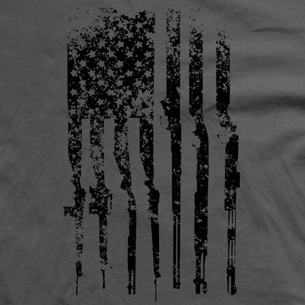 American Flag of Rifles t-shirt