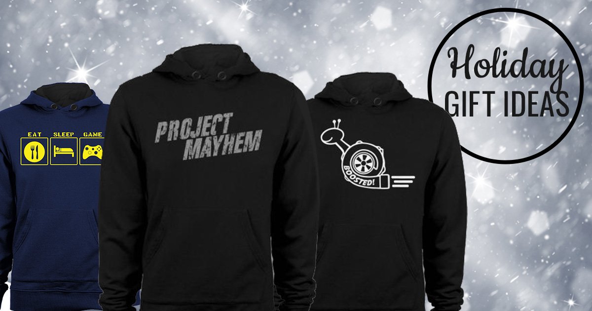 Graphic Hoodies Make Awesome Holiday Gift Ideas!