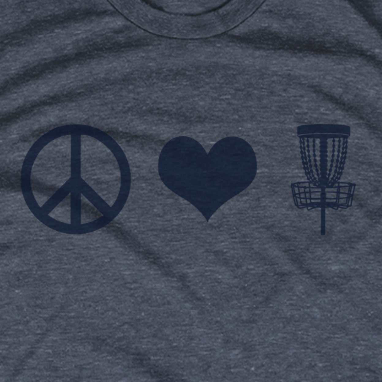 Peace Love Disc Golf t-shirt