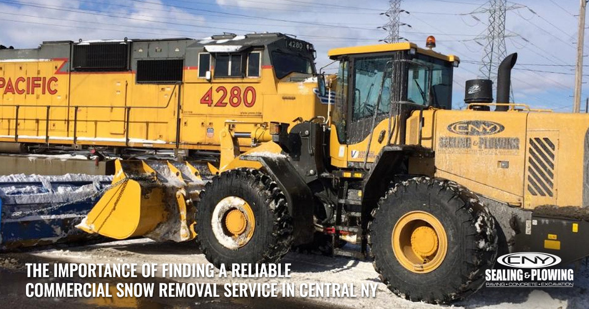 The Importance of Finding a Reliable Commercial Snow Removal Service in Central NY