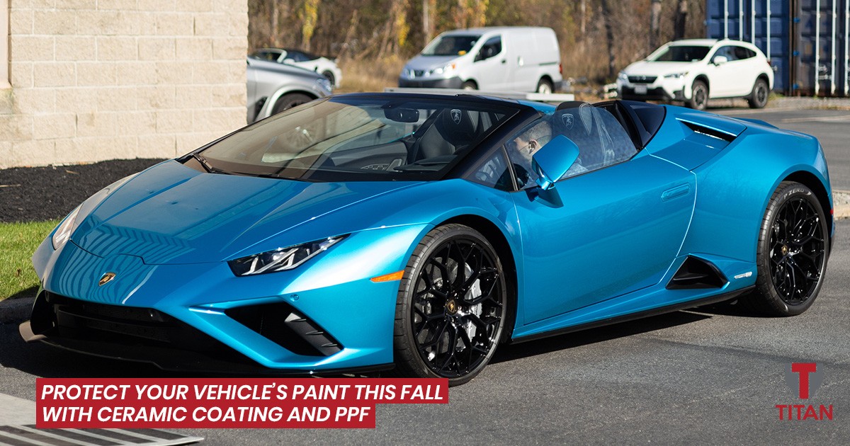 Protect Your Vehicle’s Paint This Fall with Ceramic Coating and PPF